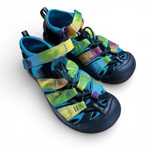 Keen Newport H2 Kids 1 Multicolor Sandals Washable Waterproof Summer Outdoors
